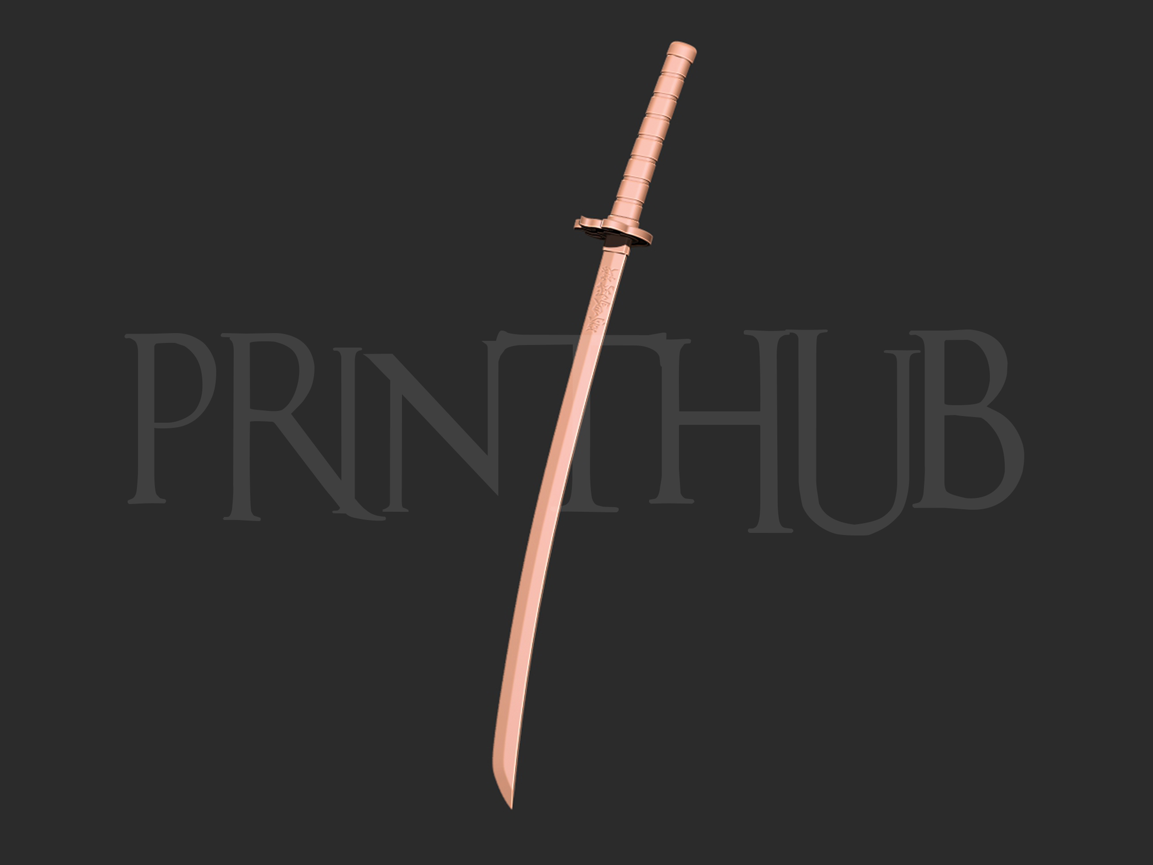 Katana Rengoku for cosplay prop